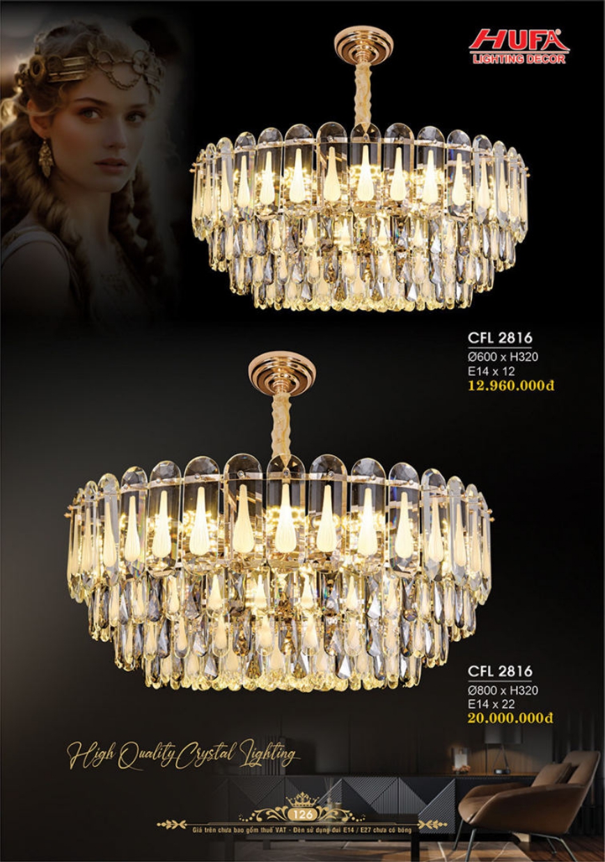 Bảng giá đèn trang trí HUFA